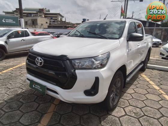 TOYOTA HILUX 2.8 D-4D TURBO DIESEL CD SR 4X4 AUTOMÁTICO